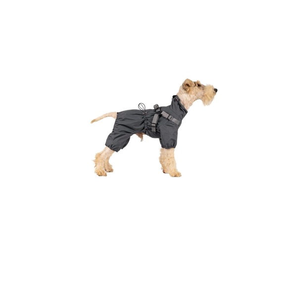 Mile High Life Dog Raincoat Large Waterproof Harness Reflective Full Coverage - Picture 1 of 10